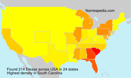 Surname Elease in USA