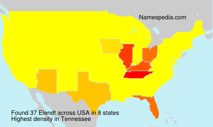 Surname Elendt in USA Surname Elendt in USA