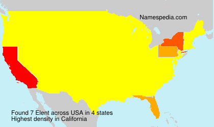 Surname Elent in USA Surname Elent in USA