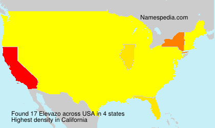 Surname Elevazo in USA Surname Elevazo in USA
