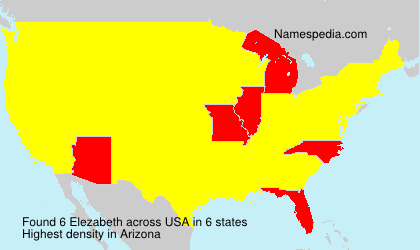 Surname Elezabeth in USA Surname Elezabeth in USA