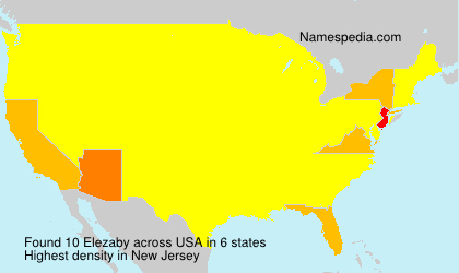 Surname Elezaby in USA Surname Elezaby in USA