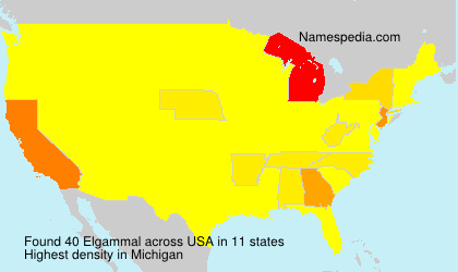 Surname Elgammal in USA Surname Elgammal in USA