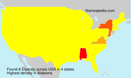 Surname Elgandy in USA Surname Elgandy in USA