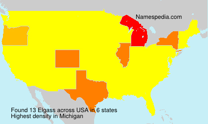 Surname Elgass in USA Surname Elgass in USA