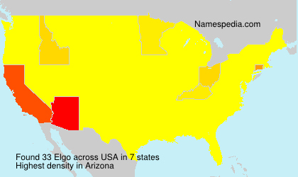 Surname Elgo in USA Surname Elgo in USA