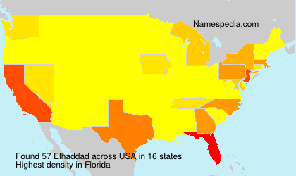 Surname Elhaddad in USA Surname Elhaddad in USA