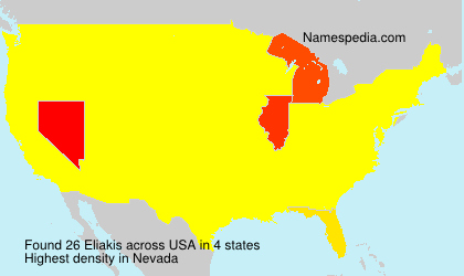 Surname Eliakis in USA Surname Eliakis in USA