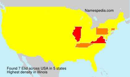 Surname Elid in USA Surname Elid in USA