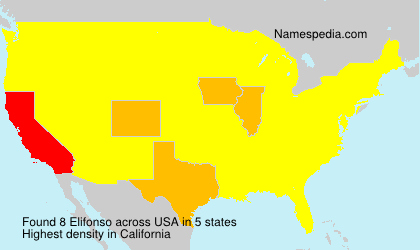 Surname Elifonso in USA Surname Elifonso in USA