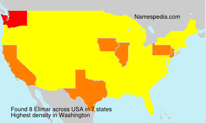 Surname Elimar in USA Surname Elimar in USA