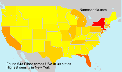 Surname Elinor in USA Surname Elinor in USA