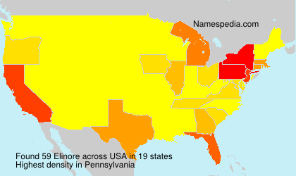 Surname Elinore in USA Surname Elinore in USA