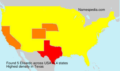 Surname Elisardo in USA Surname Elisardo in USA