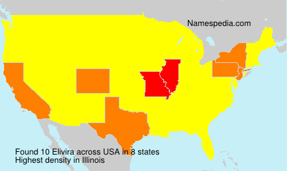 Surname Elivira in USA Surname Elivira in USA