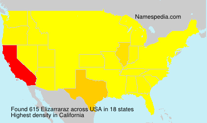 Surname Elizarraraz in USA Surname Elizarraraz in USA