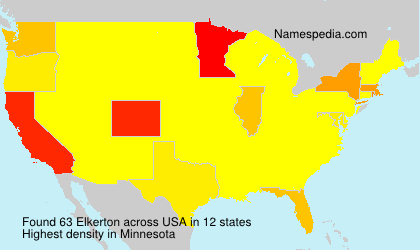 Surname Elkerton in USA Surname Elkerton in USA
