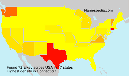 Surname Elkey in USA Surname Elkey in USA