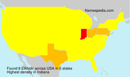 Surname Elkhidir in USA Surname Elkhidir in USA