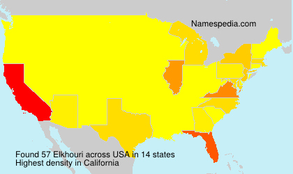 Surname Elkhouri in USA Surname Elkhouri in USA