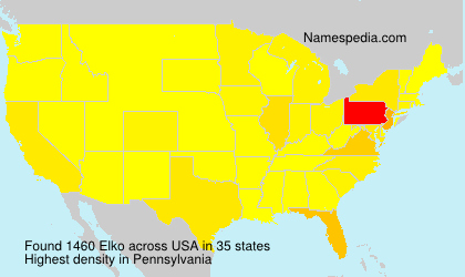 Surname Elko in USA Surname Elko in USA