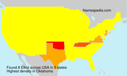 Surname Elkot in USA Surname Elkot in USA