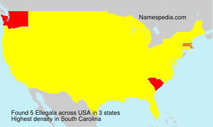 Surname Ellegala in USA Surname Ellegala in USA