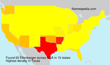 Surname Ellenbarger in USA Surname Ellenbarger in USA