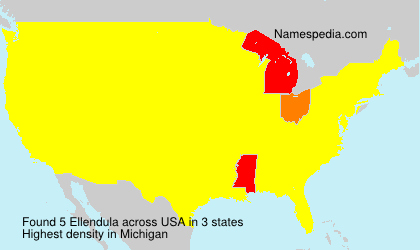 Surname Ellendula in USA Surname Ellendula in USA