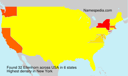 Surname Ellenhorn in USA Surname Ellenhorn in USA