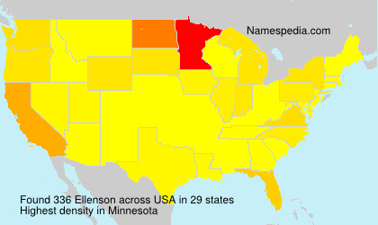 Surname Ellenson in USA Surname Ellenson in USA