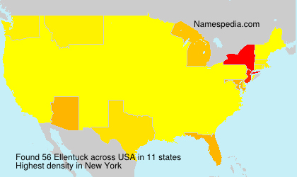 Surname Ellentuck in USA Surname Ellentuck in USA