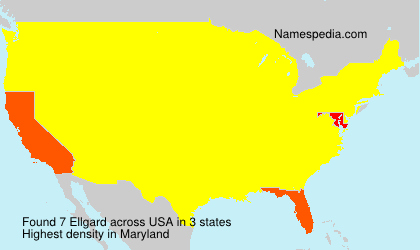 Surname Ellgard in USA Surname Ellgard in USA
