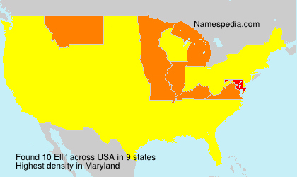 Surname Ellif in USA Surname Ellif in USA