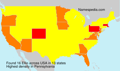 Surname Ellio in USA Surname Ellio in USA