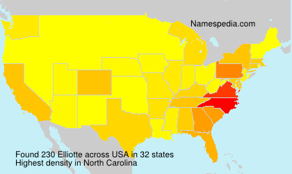 Surname Elliotte in USA Surname Elliotte in USA
