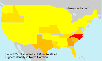 Surname Ellise in USA Surname Ellise in USA