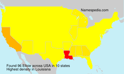 Surname Elloie in USA Surname Elloie in USA
