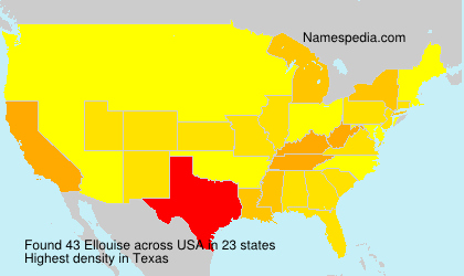 Surname Ellouise in USA Surname Ellouise in USA