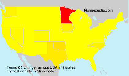 Surname Ellringer in USA Surname Ellringer in USA