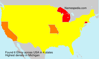 Surname Ellroy in USA Surname Ellroy in USA