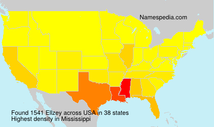 Surname Ellzey in USA Surname Ellzey in USA