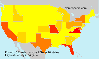 Surname Elmahdi in USA Surname Elmahdi in USA