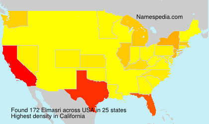 Surname Elmasri in USA Surname Elmasri in USA