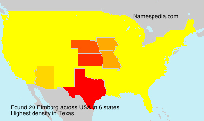 Surname Elmborg in USA Surname Elmborg in USA