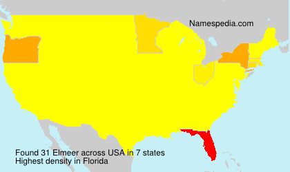 Surname Elmeer in USA Surname Elmeer in USA