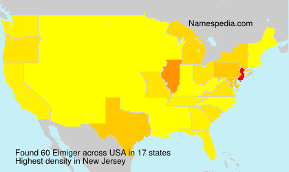 Surname Elmiger in USA Surname Elmiger in USA