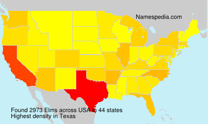 Surname Elms in USA Surname Elms in USA