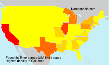 Surname Elner in USA Surname Elner in USA