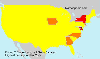 Surname Elobeid in USA Surname Elobeid in USA